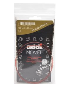Спицы круговые Addi Novel кубические