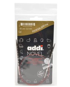 Спицы круговые Addi Novel кубические