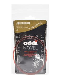 Спицы круговые Addi Novel кубические