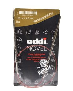 Спицы круговые Addi Novel кубические