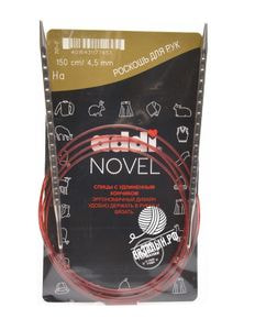 Спицы круговые Addi Novel кубические