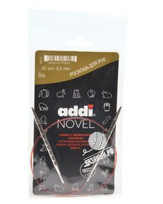 Спицы круговые Addi Novel кубические