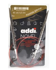 Спицы круговые Addi Novel кубические