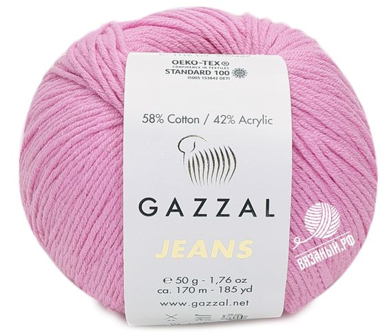 Пряжа Gazzal Jeans (Gazzal)