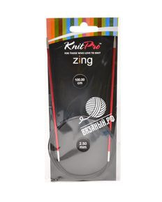 Спицы круговые Zing, алюминий