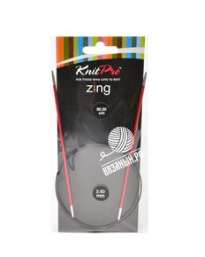 Спицы круговые Zing, алюминий