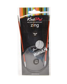 Спицы круговые Zing, алюминий
