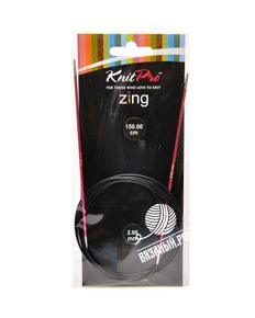 Спицы круговые Zing, алюминий