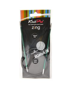 Спицы круговые Zing, алюминий