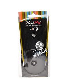 Спицы круговые Zing, алюминий