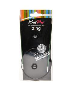 Спицы круговые Zing, алюминий