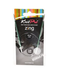Спицы круговые Zing, алюминий