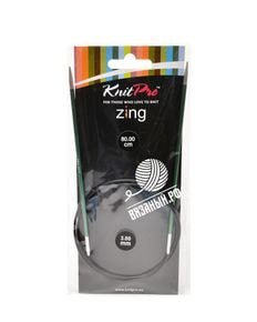 Спицы круговые Zing, алюминий