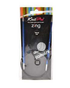 Спицы круговые Zing, алюминий