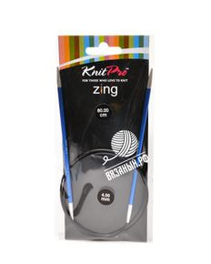 Спицы круговые Zing, алюминий