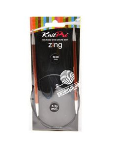 Спицы круговые Zing, алюминий