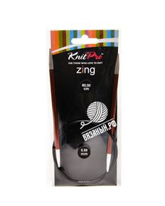 Спицы круговые Zing, алюминий