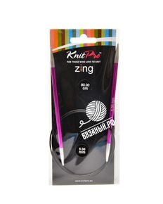 Спицы круговые Zing, алюминий