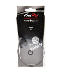 Спицы круговые Nova Cubics, латунь с гальваническим покрытием