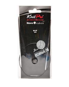 Спицы круговые Nova Cubics, латунь с гальваническим покрытием