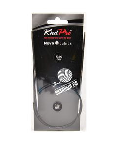 Спицы круговые Nova Cubics, латунь с гальваническим покрытием