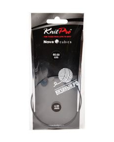 Спицы круговые Nova Cubics, латунь с гальваническим покрытием