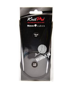 Спицы круговые Nova Cubics, латунь с гальваническим покрытием