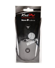 Спицы круговые Nova Cubics, латунь с гальваническим покрытием