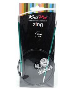 Спицы круговые Zing, алюминий