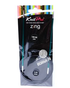 Спицы круговые Zing, алюминий