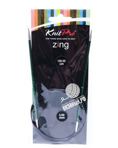 Спицы круговые Zing, алюминий