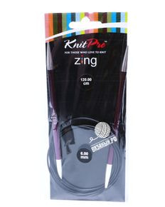 Спицы круговые Zing, алюминий
