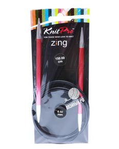 Спицы круговые Zing, алюминий