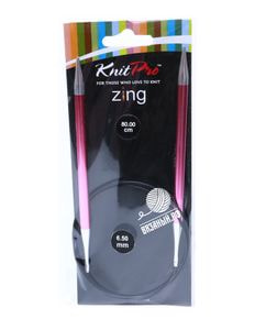 Спицы круговые Zing, алюминий