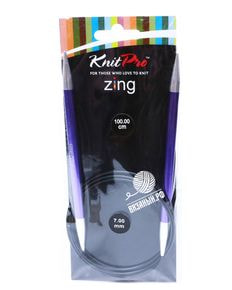 Спицы круговые Zing, алюминий