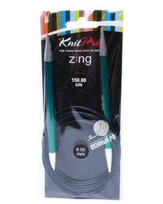 Спицы круговые Zing, алюминий