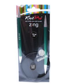 Спицы круговые Zing, алюминий