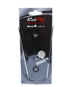 Спицы круговые Nova Cubics, латунь с гальваническим покрытием