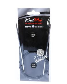 Спицы круговые Nova Cubics, латунь с гальваническим покрытием