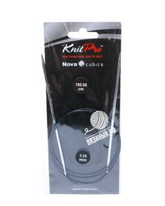 Спицы круговые Nova Cubics, латунь с гальваническим покрытием