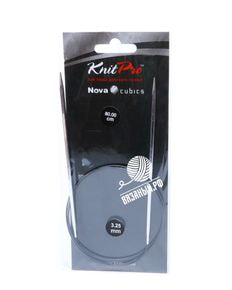 Спицы круговые Nova Cubics, латунь с гальваническим покрытием