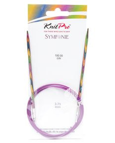 Спицы круговые Symfonie, ламинированная береза