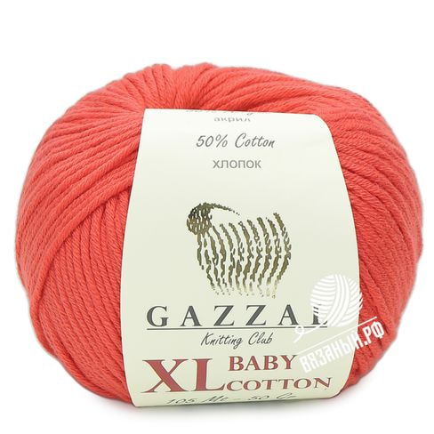 Пряжа Gazzal Baby Cotton XL