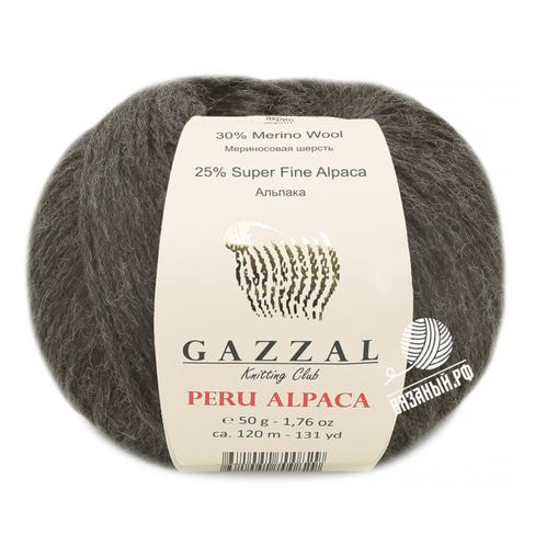 Пряжа Gazzal Peru Alpaca