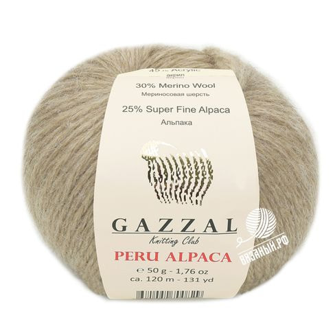 Пряжа Gazzal Peru Alpaca