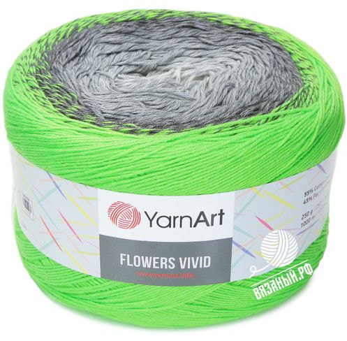 Пряжа YarnArt Flowers Vivid