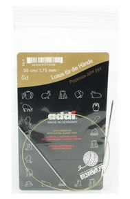 Спицы круговые AddiClassic Lace с удлиненным кончиком