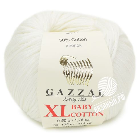 Пряжа Gazzal Baby cotton XL