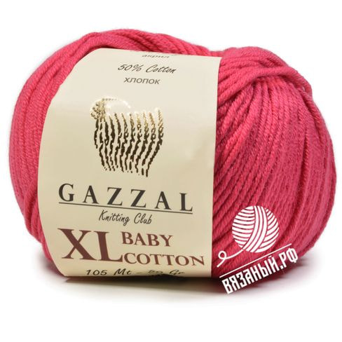 Пряжа Gazzal Baby Cotton XL