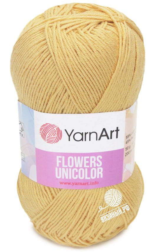 Пряжа YarnArt Flowers Unicolor купить по самой низкой цене 116 руб